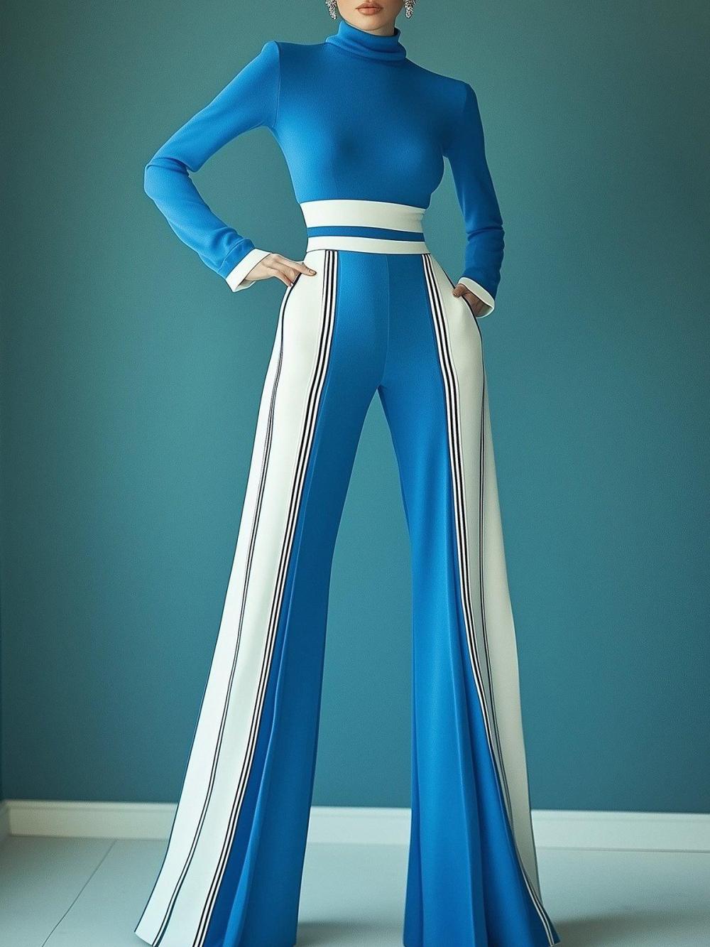 Women Daily Color Block Tight Long Sleeve Urban T-Shirt | Tees